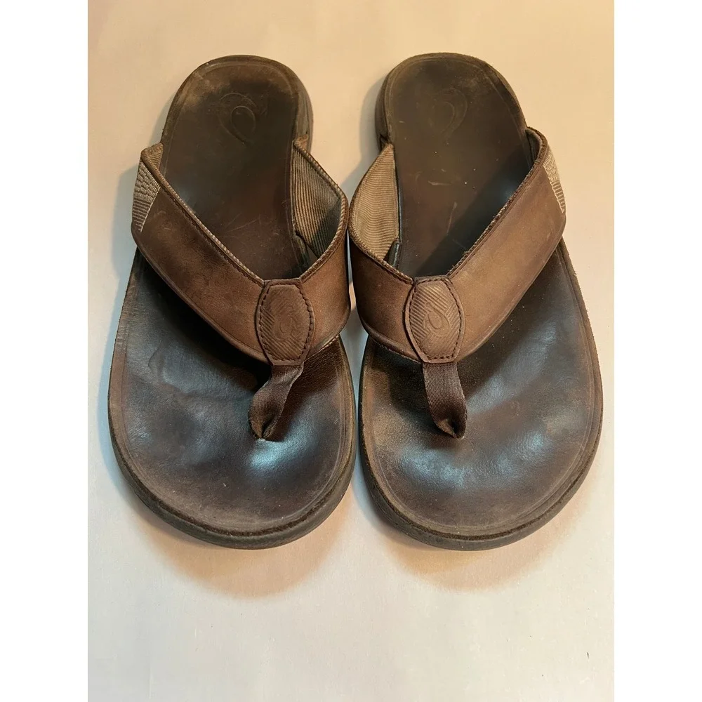 OluKai Tuahine Men's Waterproof Sandals SZ12 Summer Beach Travel Vacation